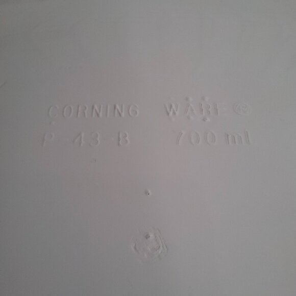 Corning Ware Blue Cornflower Casserole Dish P-43-B 700ml Vintage No Lid - Picture 8 of 11